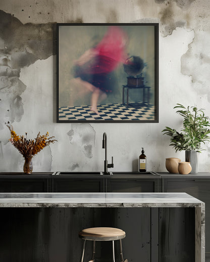 Hop skip and jump - Poster / Art Print - interiör