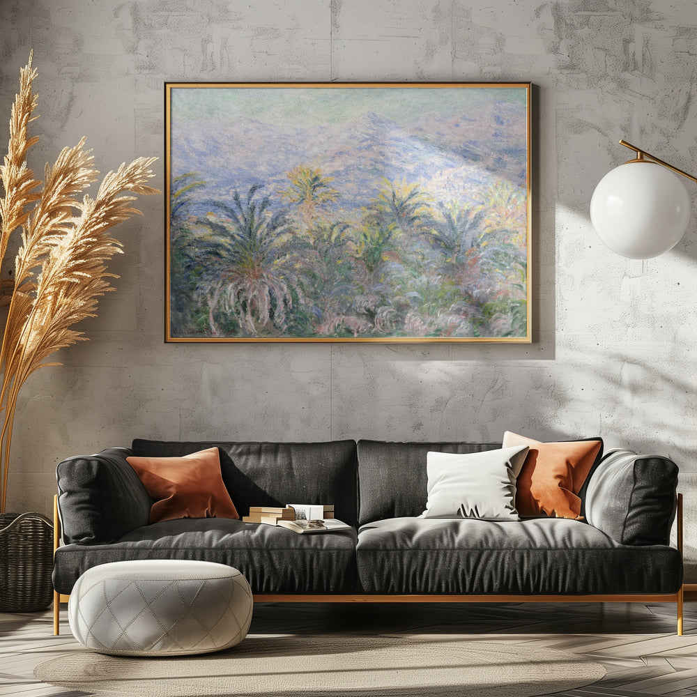 Palm Trees At Bordighera (1884) - Poster / Art Print - interiör