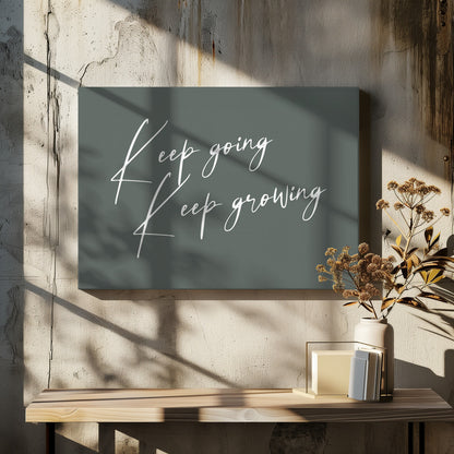 Keep Growing - Poster / Art Print - interiör