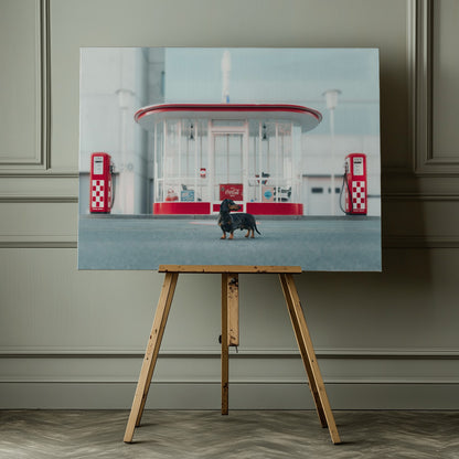 Der Tankwart - Poster / Art Print - interiör