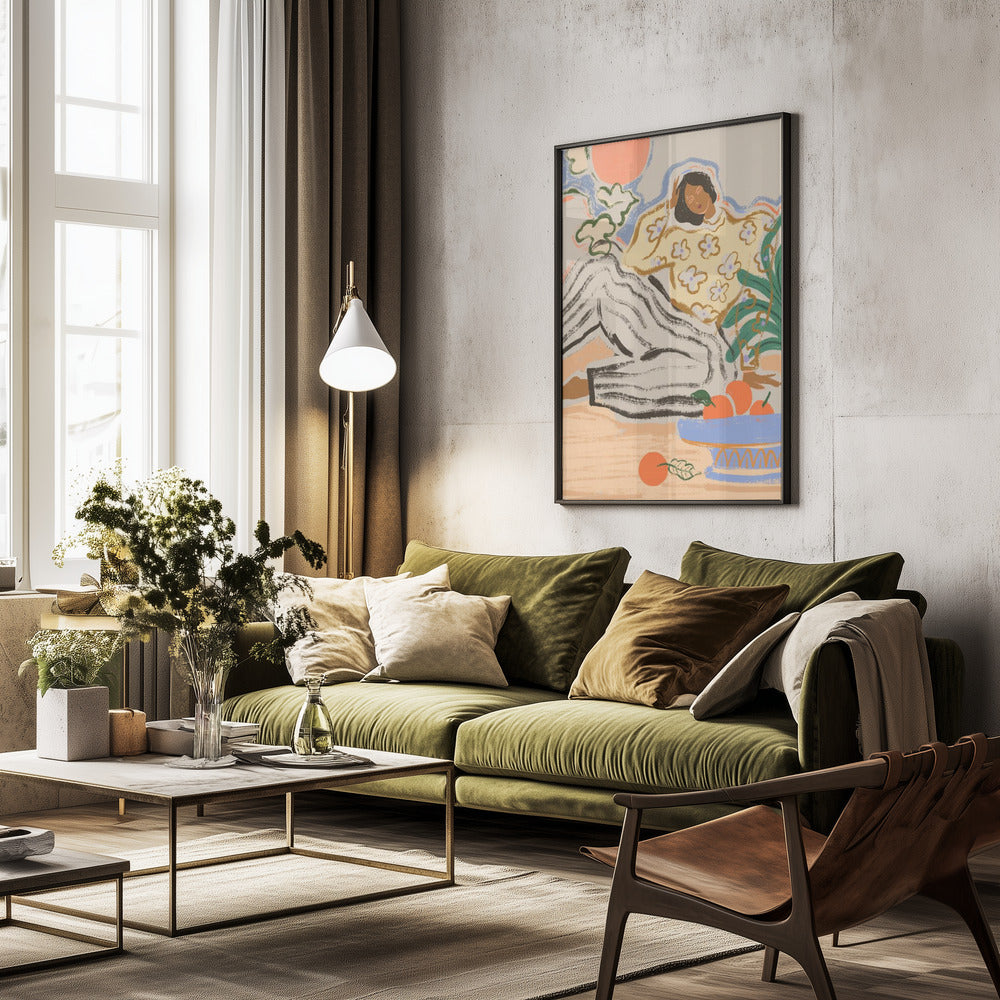 Lazydays - Poster / Art Print - interiör