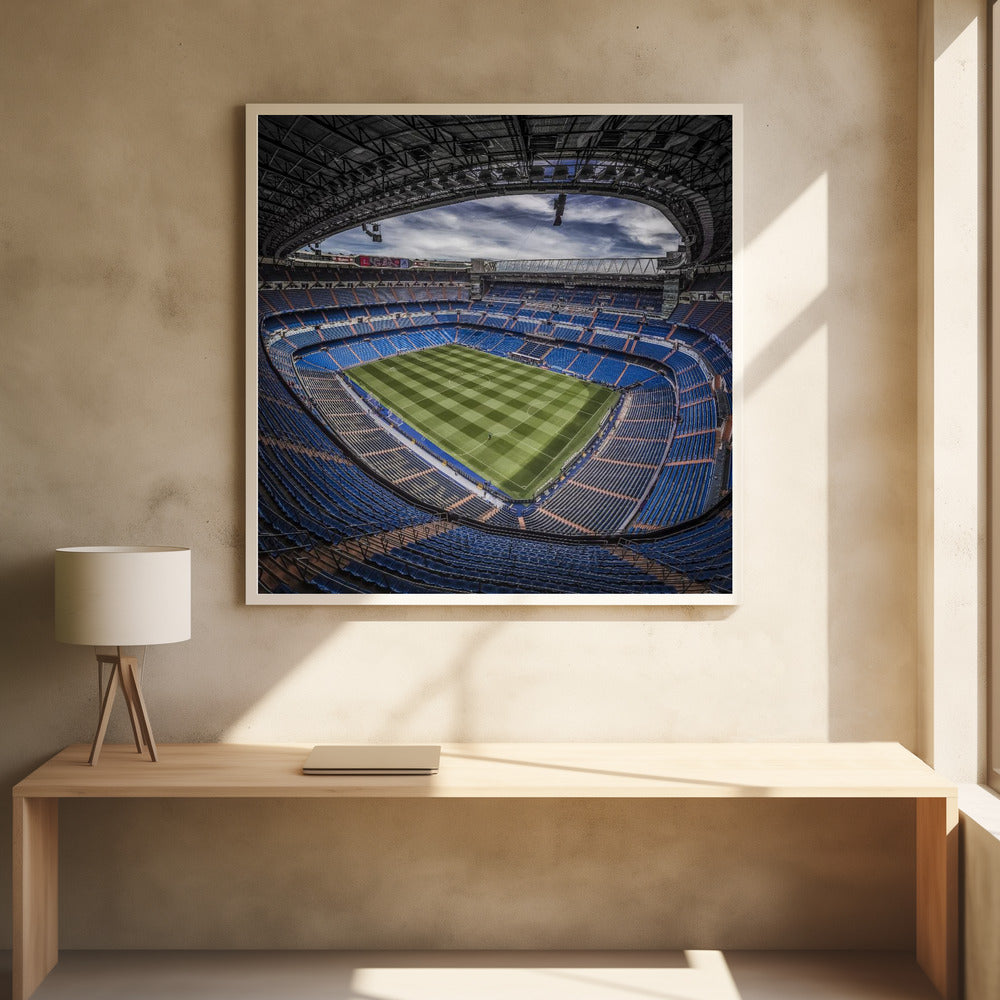 Santiago Bernabéu - Poster / Art Print - interiör