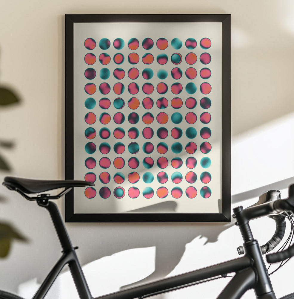 Color Burn 12 - Poster / Art Print - interiör