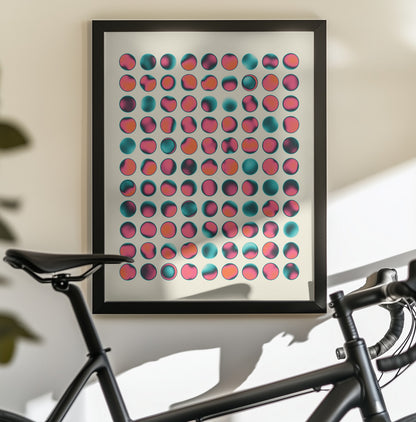 Color Burn 12 - Poster / Art Print - interiör