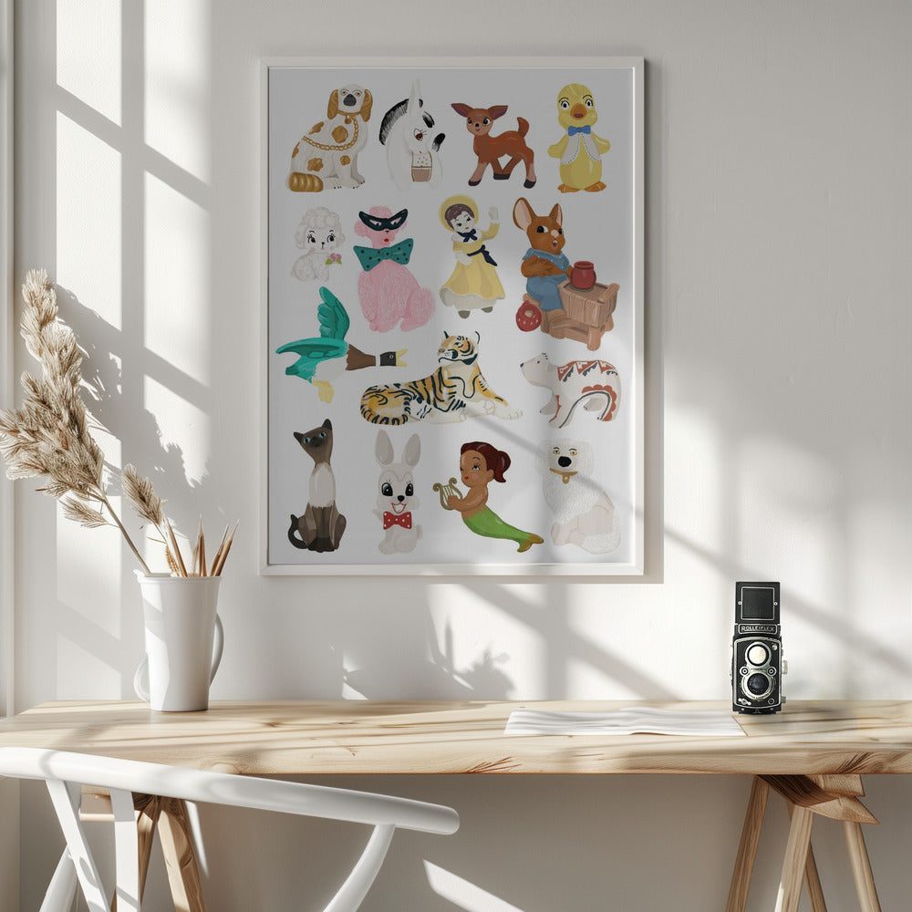 Kitsch Print - Poster / Art Print - interiör