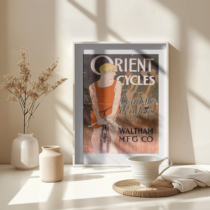 Orient Cycles Lead the Leaders - Poster / Art Print - interiör
