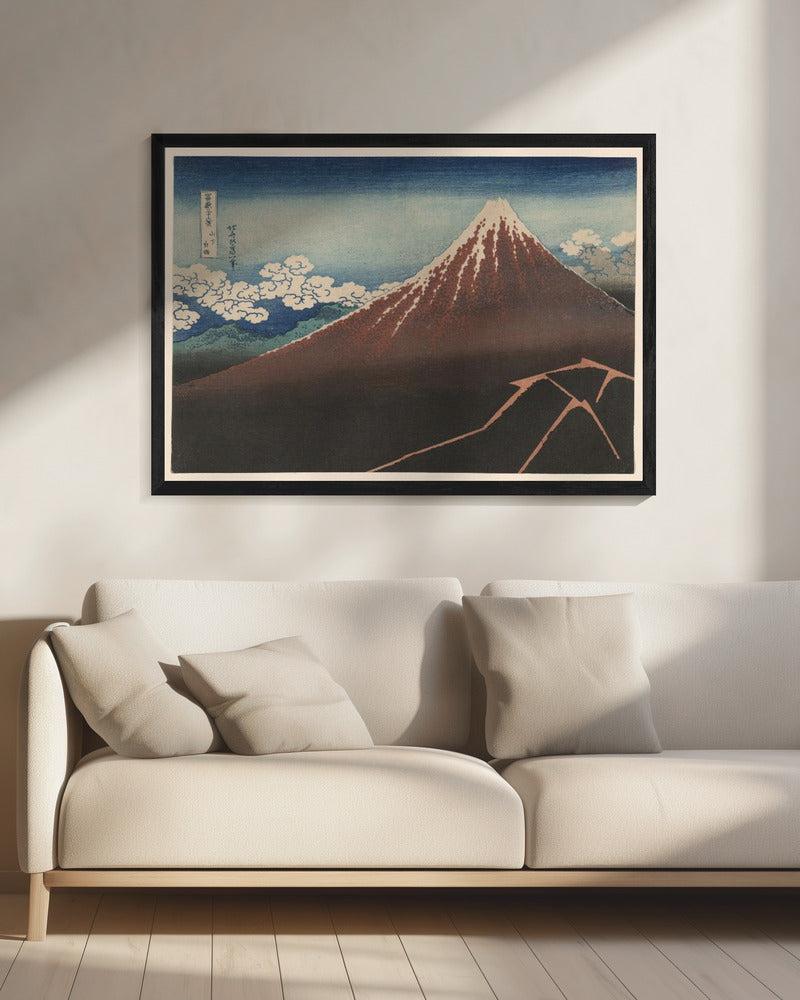 Show Below the Summit - Poster / Art Print - interiör
