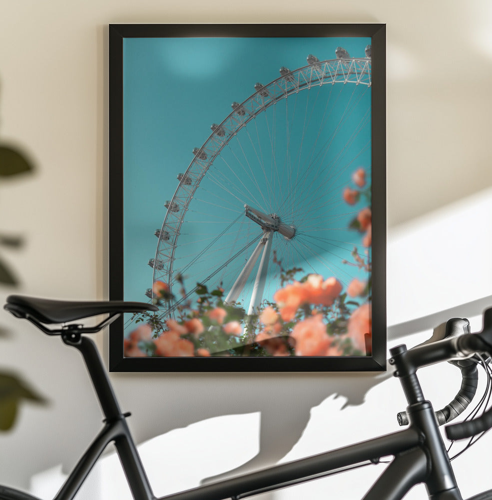 Magical London Eye - Poster / Art Print - interiör