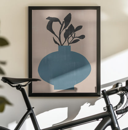 Vase No8. - Poster / Art Print - interiör