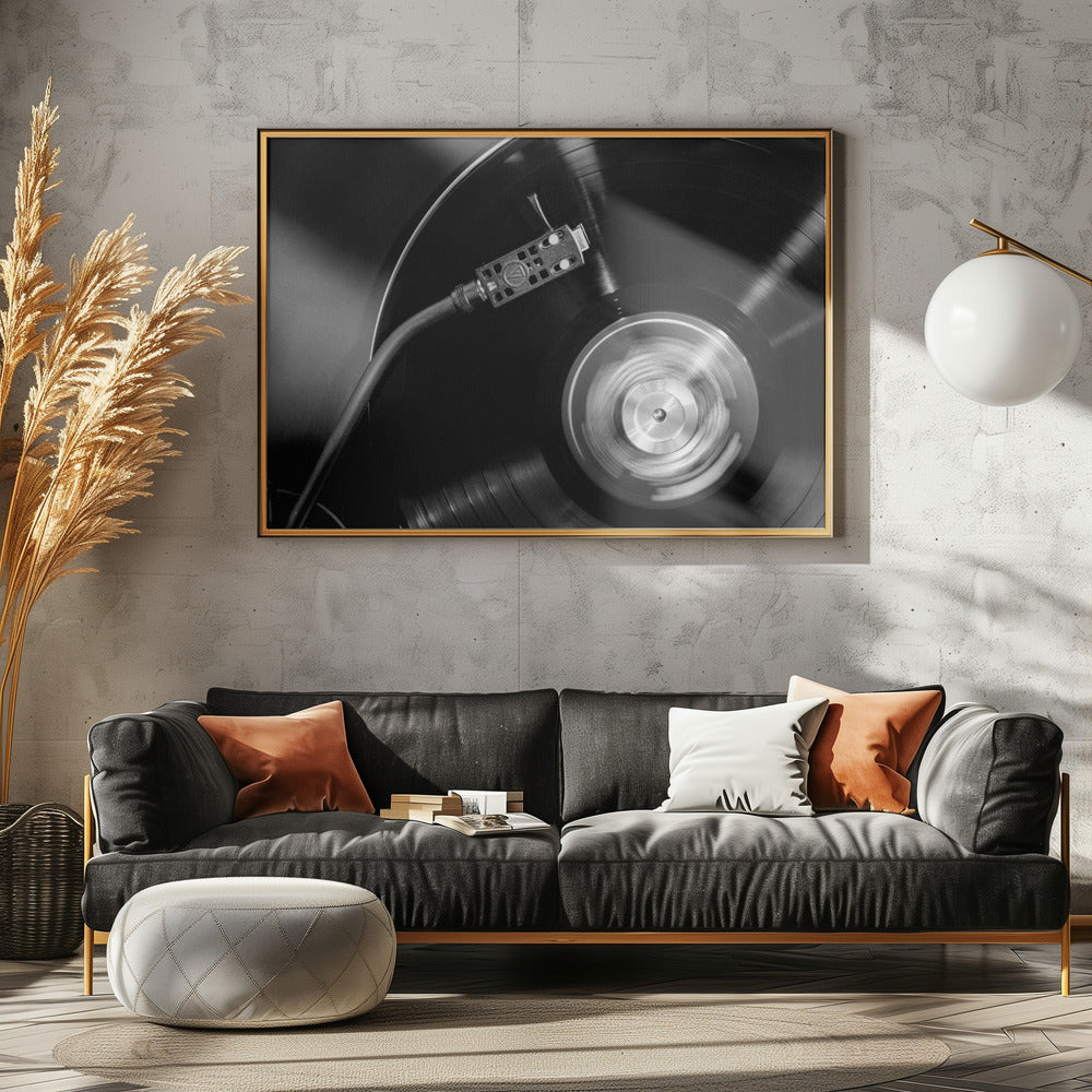 Vinyl_002 - Poster / Art Print - interiör
