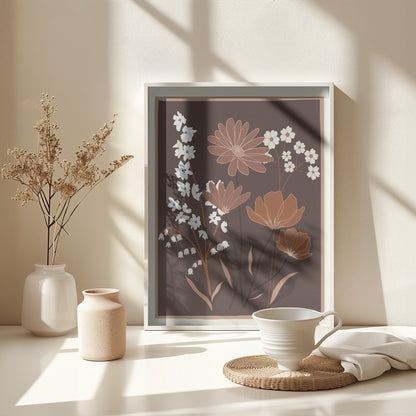 Blooming Grace - Poster / Art Print - interiör