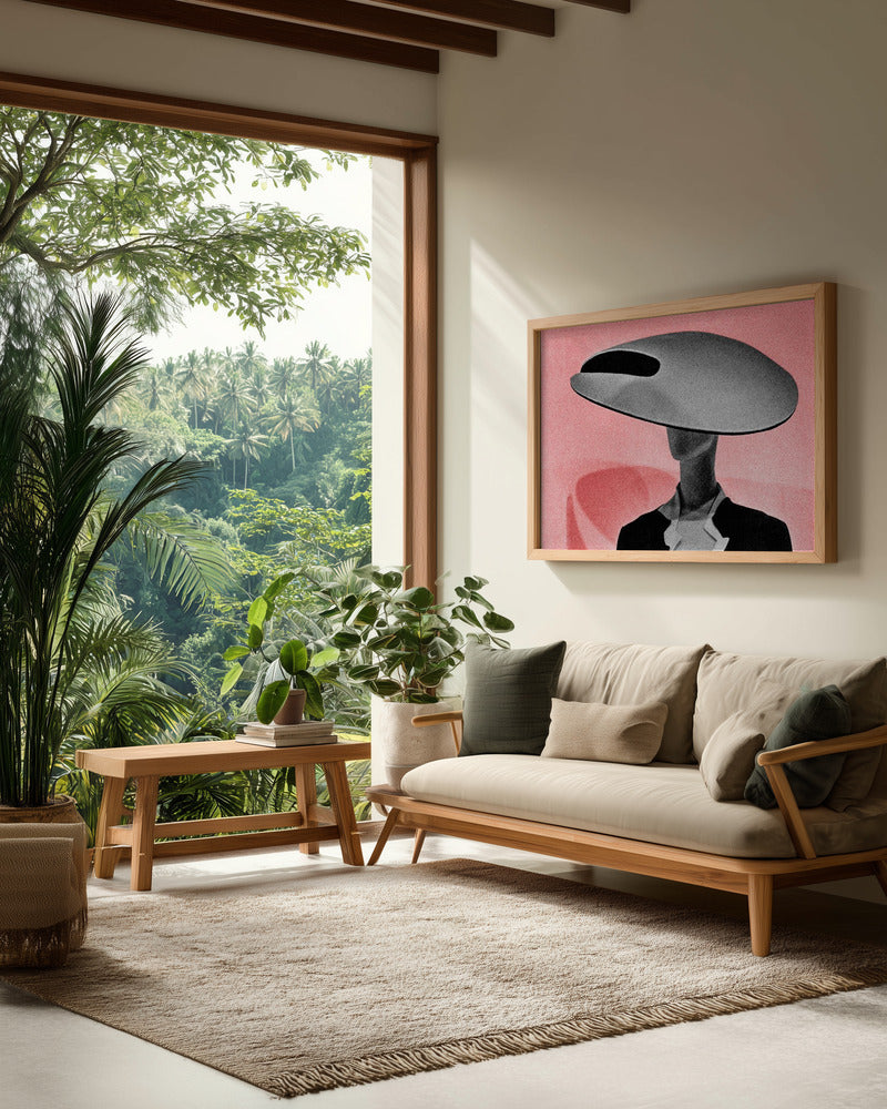 In the Pink - Poster / Art Print - interiör