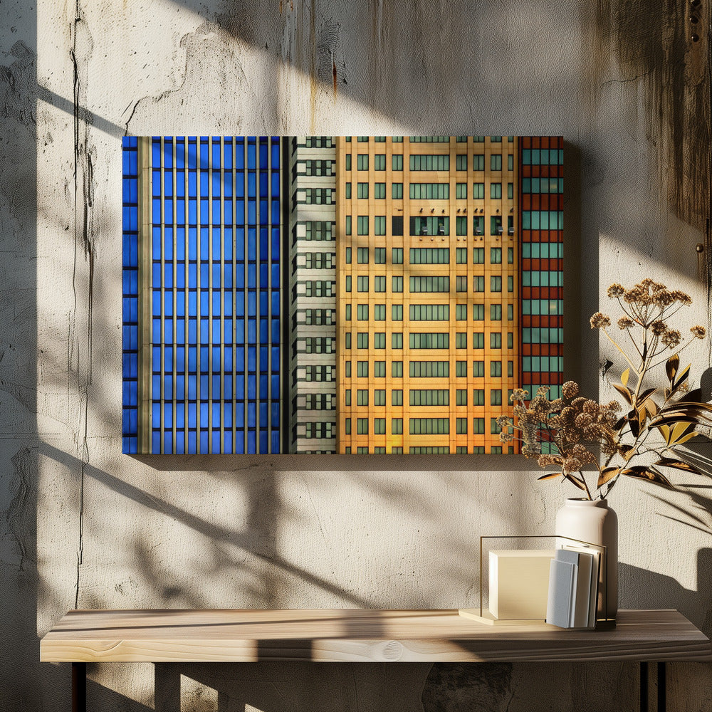 Windows on the City - Poster / Art Print - interiör