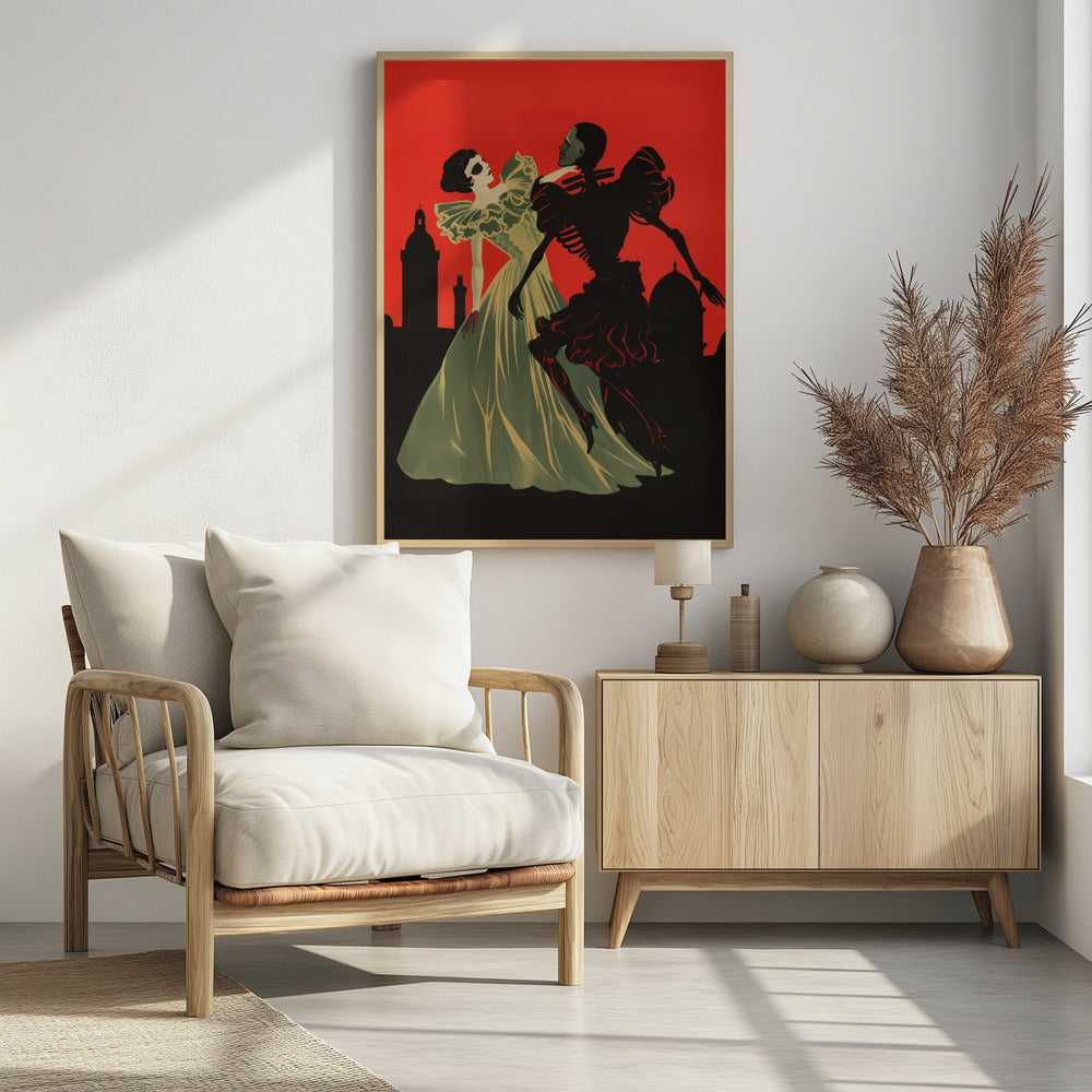 Dance of Death - Poster / Art Print - interiör