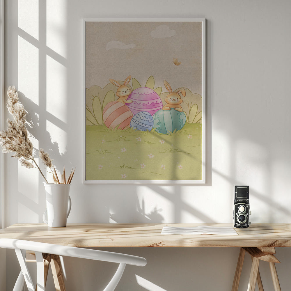 Easter - Poster / Art Print - interiör