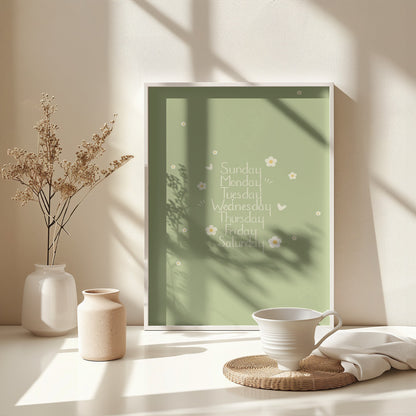 Happy Day - Poster / Art Print - interiör