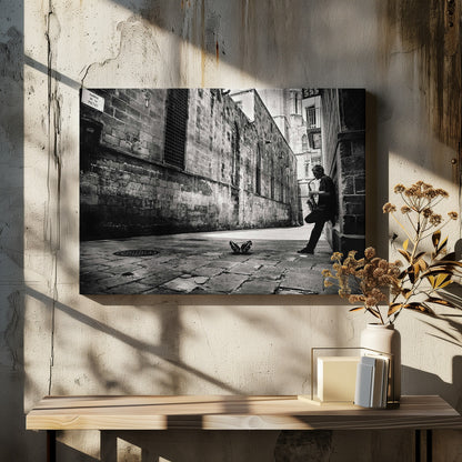 Silent Street - Poster / Art Print - interiör