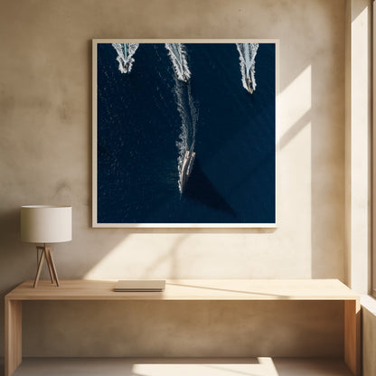 The pursuit - Poster / Art Print - interiör