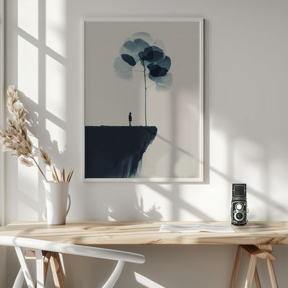 The Edge of the Cliff - Poster / Art Print - interiör