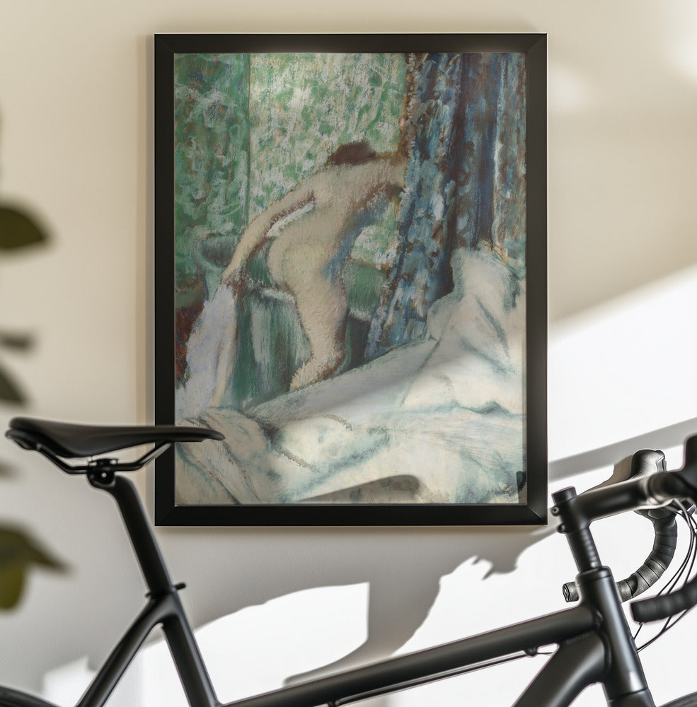 The Morning Bath - Poster / Art Print - interiör
