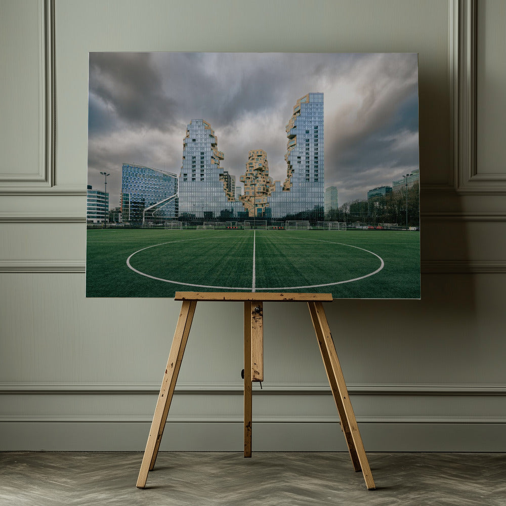 The field and the Valley - Poster / Art Print - interiör