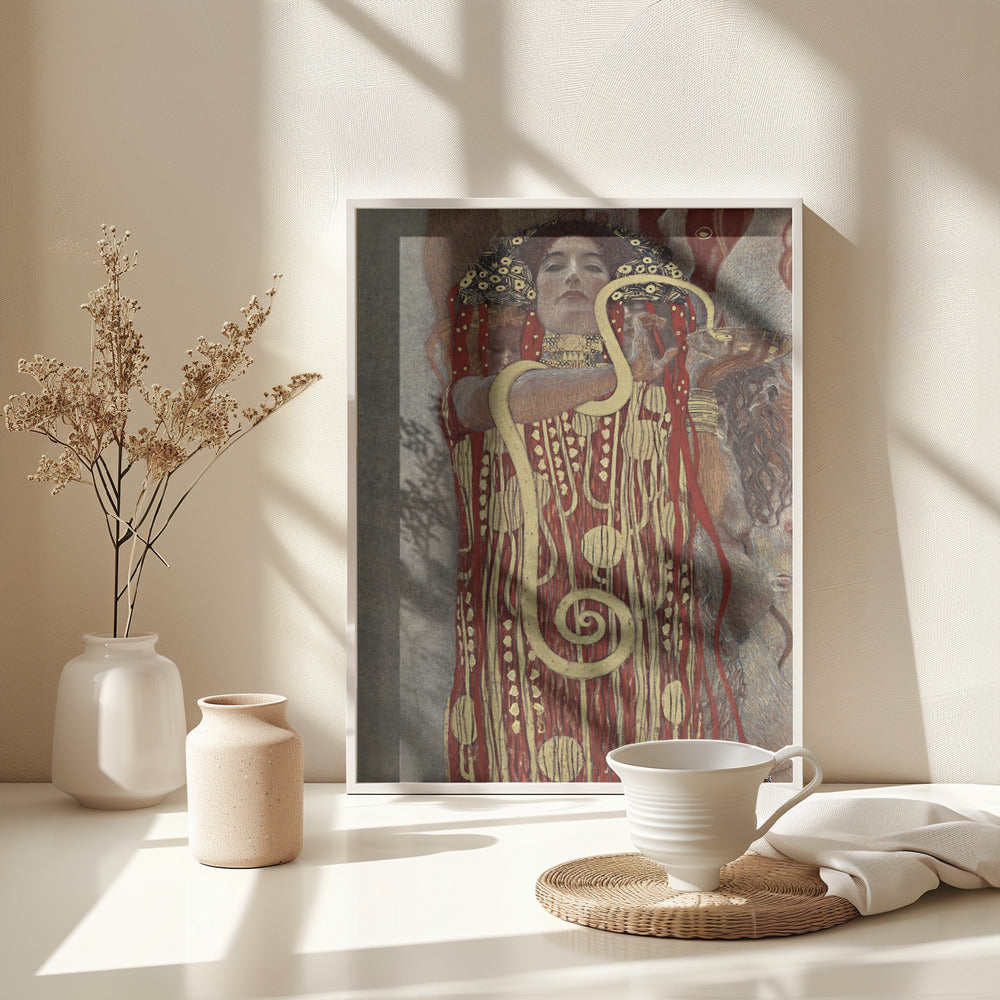 Hygieia (1907) - Poster / Art Print - interiör