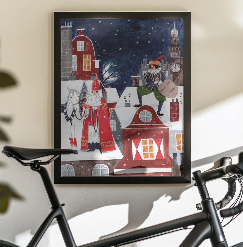 Saint Nicholas - Poster / Art Print - interiör