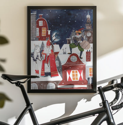 Saint Nicholas - Poster / Art Print - interiör
