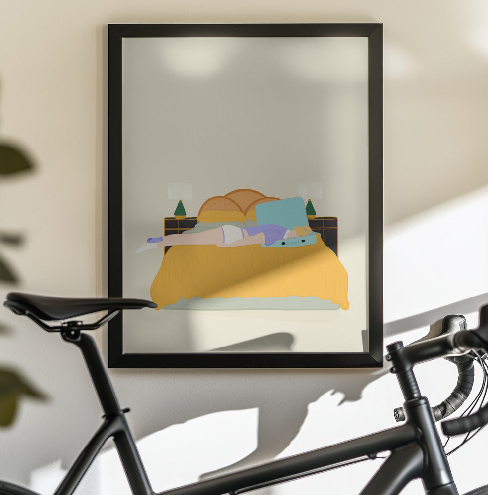 Digital Nomad - Poster / Art Print - interiör