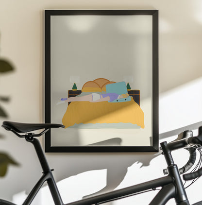 Digital Nomad - Poster / Art Print - interiör