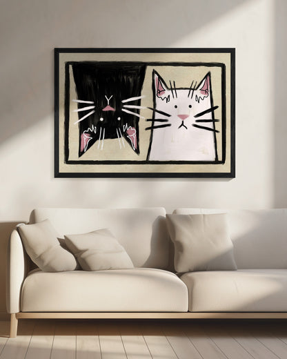 Double Trouble - Poster / Art Print - interiör