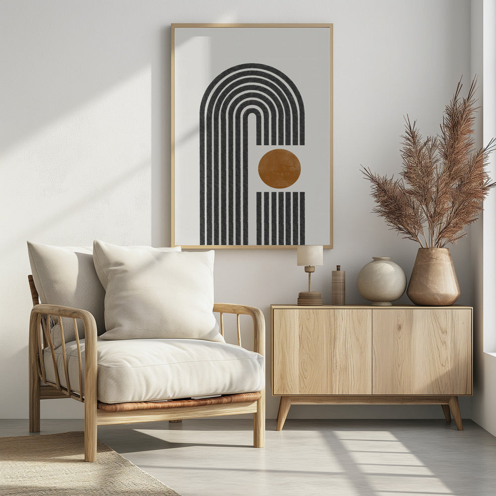 Arch No4. - Poster / Art Print - interiör