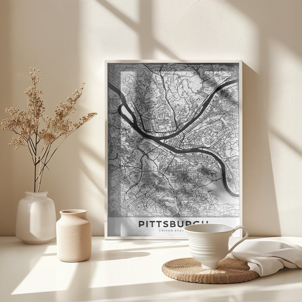 Pittsburgh - Poster / Art Print - interiör