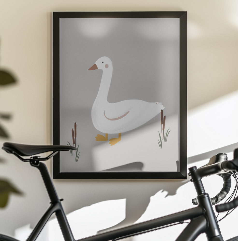 Little Goose 18x24 - Poster / Art Print - interiör
