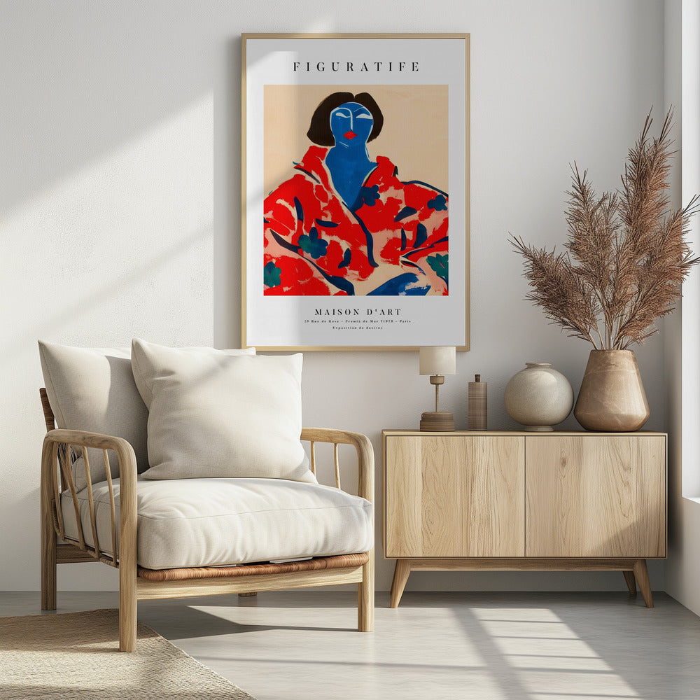 Poster Portrait Series 01 - Poster / Art Print - interiör