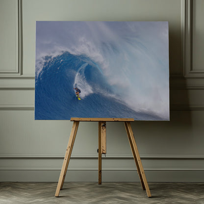 Surfing Jaws - Poster / Art Print - interiör