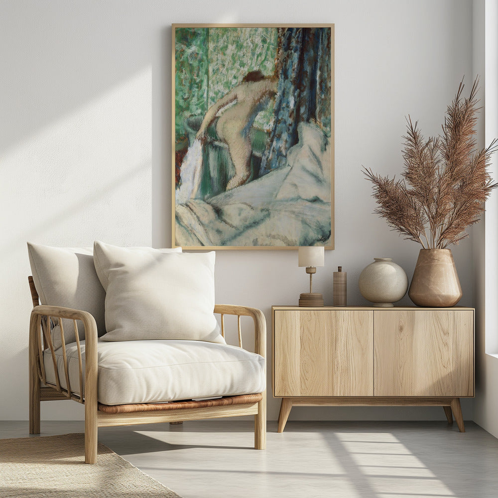 The Morning Bath - Poster / Art Print - interiör