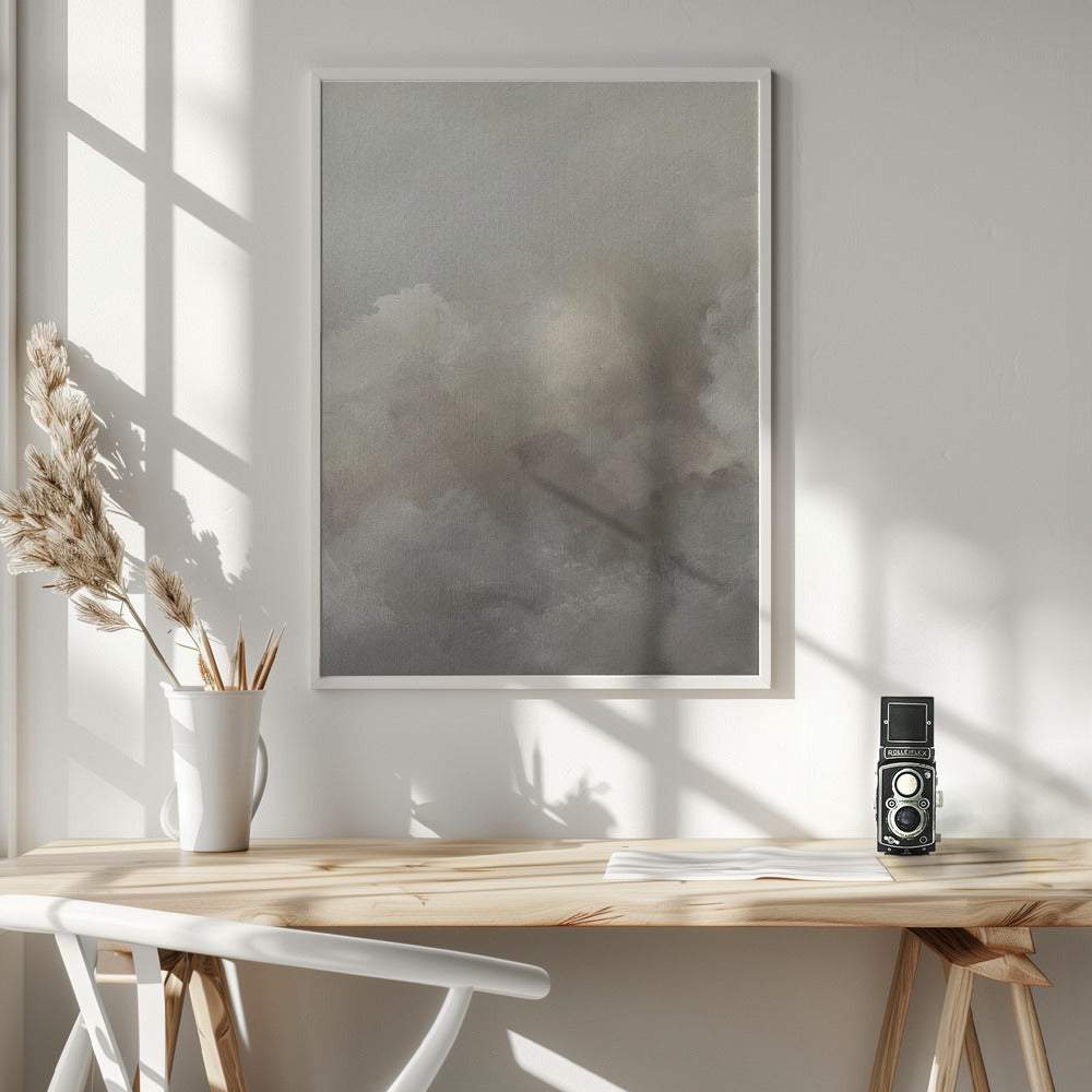 Think Cloud - Poster / Art Print - interiör