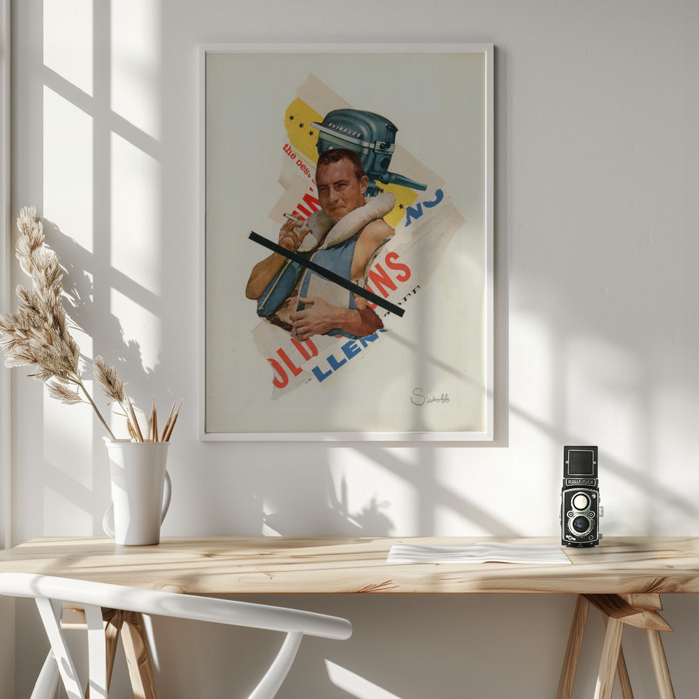 Best Fishing - Poster / Art Print - interiör