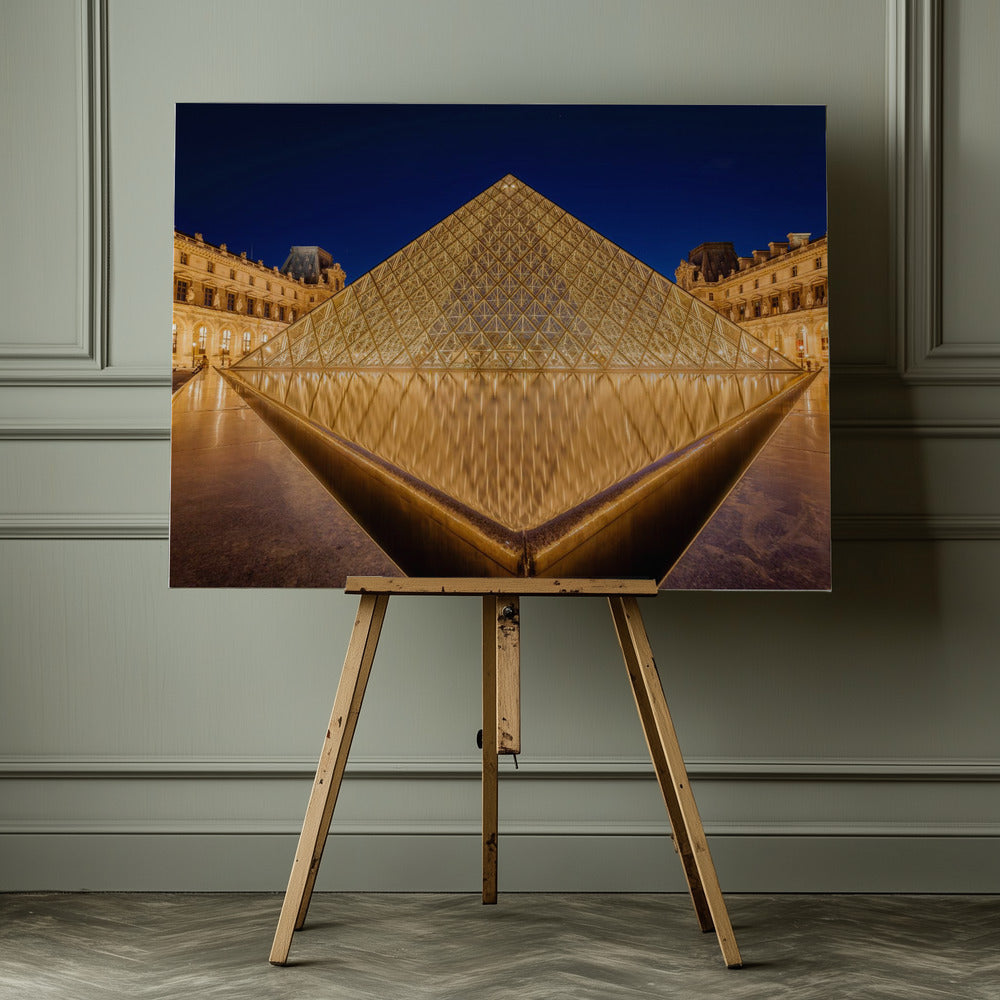 Pyramid - Poster / Art Print - interiör