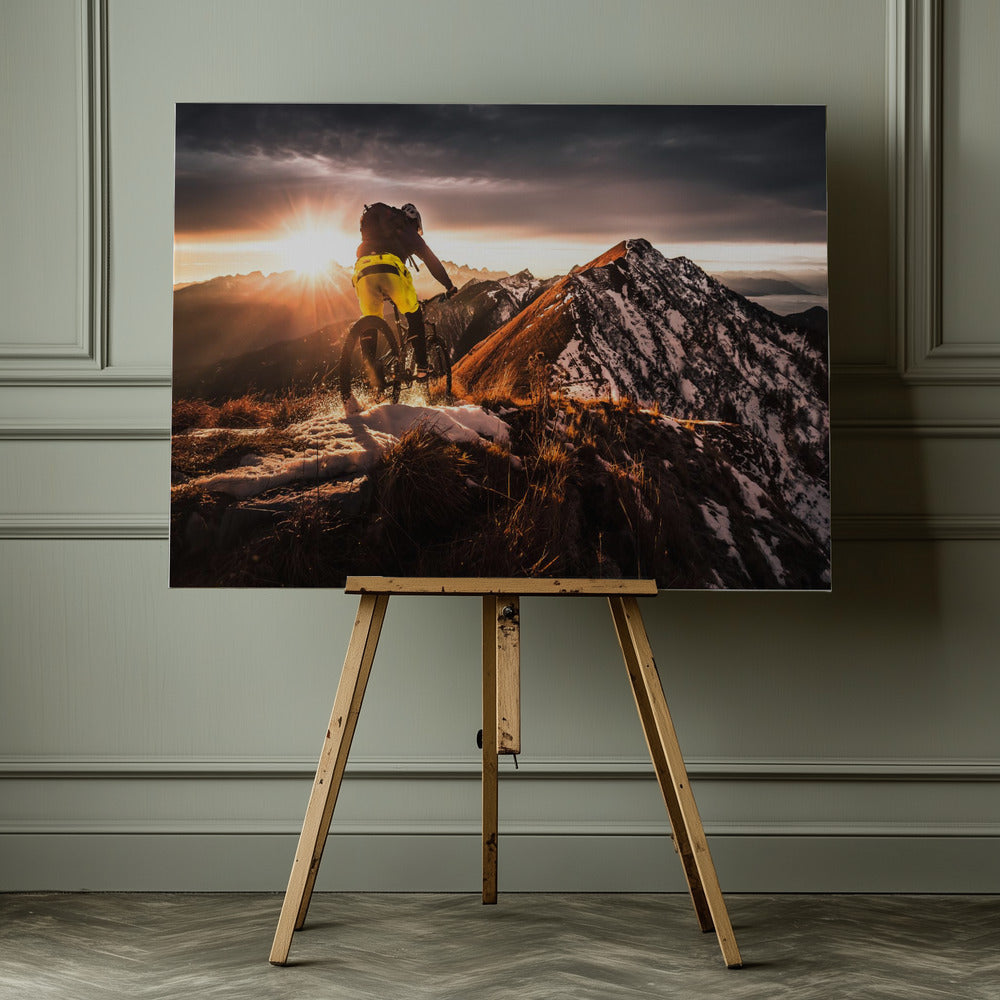 Take a Ride on the Sunny side - Poster / Art Print - interiör