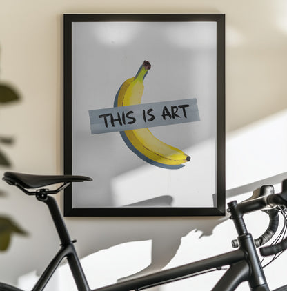 This Is Art - Poster / Art Print - interiör