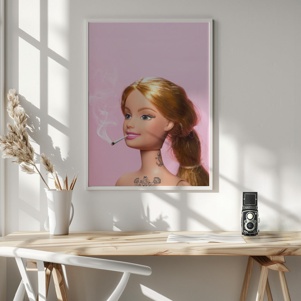 Girl Grown Up - Poster / Art Print - interiör