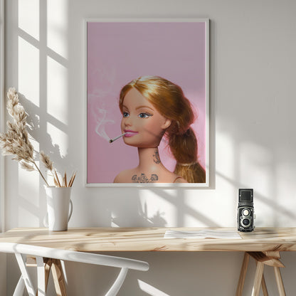 Girl Grown Up - Poster / Art Print - interiör