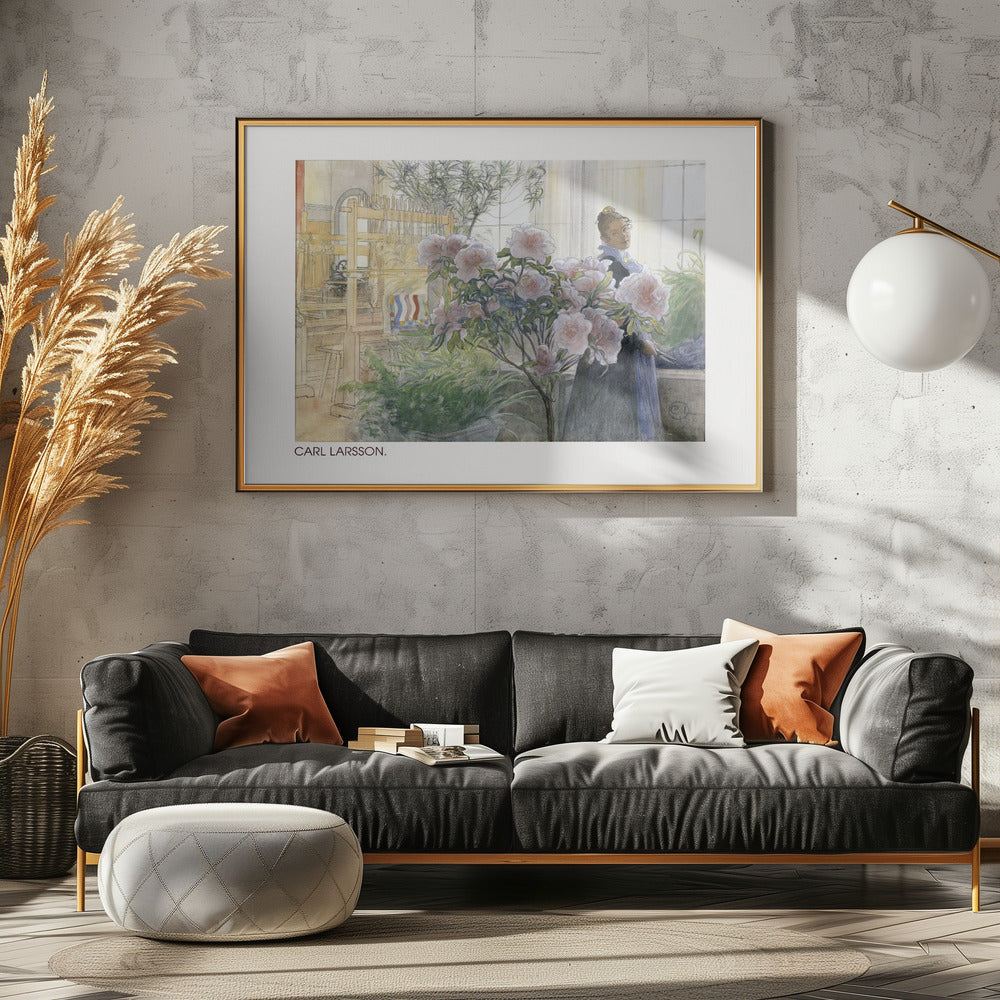 Azalea (1906) - Poster / Art Print - interiör