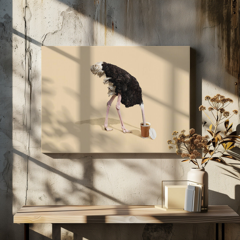 Dive in Coffee - Poster / Art Print - interiör