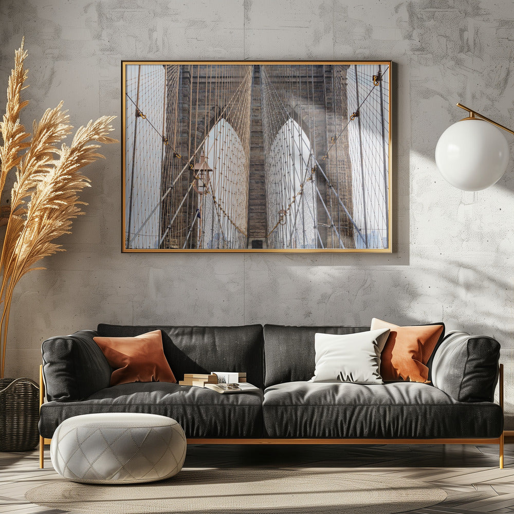 Cabled archways - Poster / Art Print - interiör