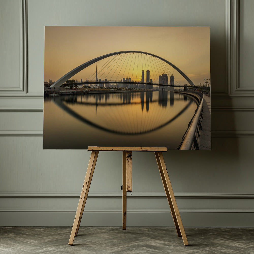 Dubai Water Canal - Poster / Art Print - interiör