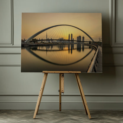 Dubai Water Canal - Poster / Art Print - interiör