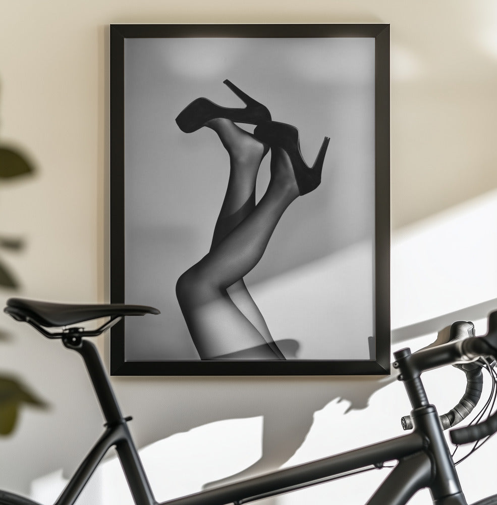 Velvet Pumps - Poster / Art Print - interiör